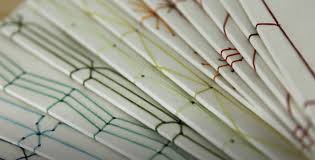 If you can't find any waxed thread, you can use regular thread, then run it across a piece of beeswax. 2d Design Topic Bookbinding Techniques