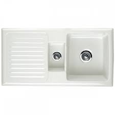 Or 4 payments of $247.75 with afterpay. Astini Rustique 150 1 5 Bowl White Ceramic Kitchen Sink Chrome Waste Kitchen From Taps Uk