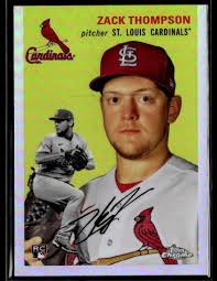 2023 Topps Chrome Platinum Anniversary #75 Zack Thompson Refractor RC  Cardinals