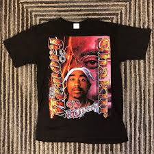 90 Fashion Black And Yellow Graphic Tee 90s Tupac Bootleg Nfs Vintage Rap Tees Rap Tee Black Girl Outfits