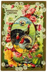 Ending today at 12:47pm pdt. Thanksgiving Turkeys Vintage Postcard Old Design Shop Blog