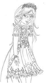 Find more coloring pages online for kids and adults of lizard bruni from frozen 2 coloring pages to print. Frozen 2 Queen Anna With Bruni By Taiya001 On Deviantart