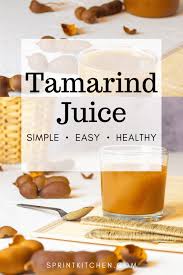 And minerals, such as magnesium and potassium, this strong tangy fruit is a storehouse of nutrients. Tamarind Juice Recipe Simple Easy Sweet Sprint Kitchen