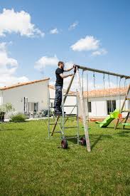 L Echafaudage De Jardin Hailo H3 En 2020 Echafaudage Travailleuse Jardins