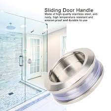 Maybe you would like to learn more about one of these? Tebru Bathroom Door Handle Shower Glass Sliding Door Round Stainless Steel Handle Wood Door Pull Knob For Home Bathroom Shower Door Pull Walmart Com Walmart Com