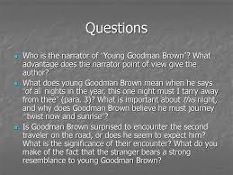 Essay Question For Young Goodman Brown | Pdf