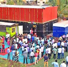 Portable Shipping Container Cinema Hall ...