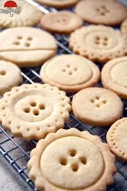 Red Brolly Button Biscuits1 Cookie Recipes Button Cookies Food