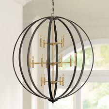 A glacis (/ ˈ ɡ l eɪ. Hinkley Euclid 52 W Spanish Bronze 16 Light Foyer Chandelier 86g92 Lamps Plus