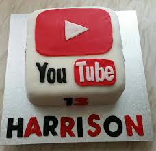You Tube 13th Birthday Cake 13 Birthday Cake Birthday Cake Kids Boy Birthday Cake Vector design elements, logo elements.