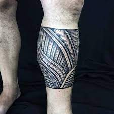 Hawaiian tribal leg tattoo is the best options for leg full sleeve tattoo or for half sleeve tattoo. 60 Tribal Leg Tattoos For Men Cool Cultural Design Ideas