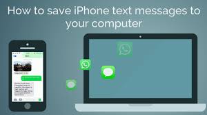 How To Transfer Text Messages From Iphone To Computer Youtube