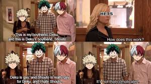 Bakugou x todoroki shippers, or todobaku shippers, are fairly nice and if you don't mind floating onto fanfiction forums and shipping something kind of rare, this ship is fine. Bakugou Todoroki Midoriya Spicydekunuts Twitter