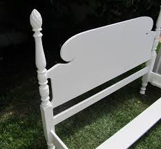 One of the best ways to economically restore the old charm of the house, is to polish and again paint, all the hardware with the help of restoration. Antique Full Size Bed Frame With Bedside Table Aka Restoration Hardware Style Westwood Ca Patch