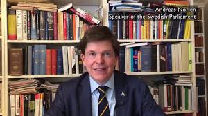 Andreas norlén was elected speaker of the riksdag on 24 september 2018. Mr Andreas Norlen Speaker Of Parliament Sweden Youtube