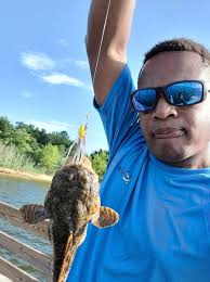 Perch Hounders have been producing some unique Chesapeake Bay catches  lately. Vernon Owens, Jr. (main photo) has been putting it