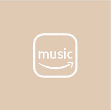 Amazon Music App Icon Handy Beige Ios