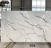 Engineered Calacatta White Quartz Stone Artificial Stone ...