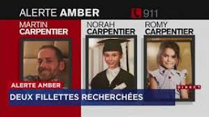 Le bébé de 2 mois qui a fait l'objet d'une alerte amber a été retrouvé « sain et sauf » mercredi, a annoncé la sûreté du québec, confirmant du même coup qu'une « dispute. Alerte Amber Pour Deux Fillettes Disparues Youtube