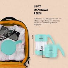 Pemanas air listrik terbaik yang keenam adalah rinnai res ec010. Jual Konka Electric Kettle Ketel Listrik Lipat Portable Teko Pemanas Air Kopi 500 Ml Terbaru Juni 2021 Blibli