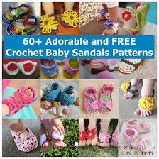 60 Adorable And Free Crochet Baby Sandals Patterns