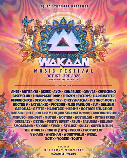 Liquid Stranger Unveils Massive Lineup for 2026 Wakaan Music Festival - EDM