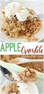 Easy Apple Crumble Recipe Also Called Apple Crisp So Easy With Just 6 Ingredients And A Li Apple Crumble Recipe Easy Apple Crumble Recipe Easy Apple Crumble
