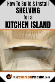 to build cabinet shelves with plywood