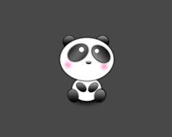 Download these black panda background or photos and you can use them for many purposes, such as banner, wallpaper. Cartoon Panda Wallpaper Black Background