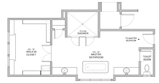 This bathroom floor plan doesn't allow for a shower, so if you want one, you'll have to place a portable shower head over the tub. Getting The Most Out Of A Bathroom Floor Plan Tami Faulkner Design