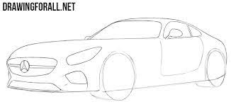 How To Easily Draw A Car