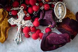 Check spelling or type a new query. Handmade Rose Petal Rosary Beads