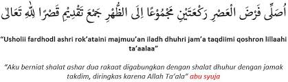 Check spelling or type a new query. Tata Cara Shalat Jamak Dan Qashar Beserta Niatnya Lengkap Abu Syuja
