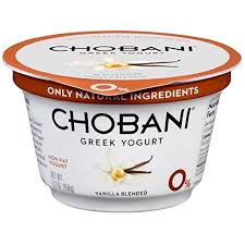 Calories in chobani yogurt based on the calories, fat, protein, carbs and other nutrition information submitted for chobani yogurt. Amazon Com Chobani Vanilla Blended Non Fat Greek Yogurt 5 3 Ounce 12 Per Case Grocery Gourmet Food
