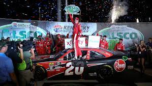 28 who won the first race sanctioned by nascar? Christopher Bell Wins Xfinity Series Alsco 300 At Kentucky