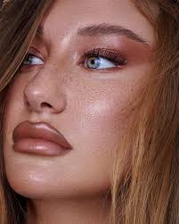 Shay's natural beauty and freckles