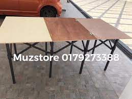 Membuat meja lipat nempel dinding finising kertasive. Meja Lipat Untuk Muz Store Commercial Kitchenware Facebook