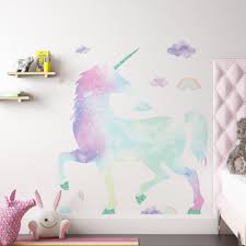 ( 3.9) out of 5 stars. Unicorn Wall Sticker Decals Bedroom Wall Decor Girls And Kids Wall Decals Unicorn Peel Wall Decals Watercolour Bedroom Decor Nursery Room Home Decor 002 Toys Games Wall Stickers Murals
