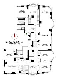 188 East 78th Street Apt 14ab Hotel Floor Plan Condo Floor Plans Penthouse Apartment Floor Plan