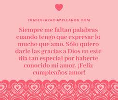 Fraes de agradecimiento para mis padres en la vida podemos recibir consejos de muchas personas, pero los consejos que nos brinden nuestros padres, serán los más valiosos y los más sinceros, puesto que un. Felicitaciones De Cumpleanos Para Amante Frasescumple