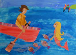 La pincoya is a myth about a female water spirit that appears in the coasts of chiloé, a beatiful island in chile (my country) la pincoya. La Pincoya Leyenda Chilena De La Isla De Chiloe Domestika