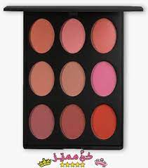 باليت مورفي بلاشر n9 لمكياج ناعم و خفيف و جذاب blusher palette morphe n9 for soft light and attractive makeup 3 eyeshadow beauty morphe