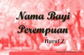 Yang mana telah disertakan bersamaan artinya juga. 60 Nama Bayi Perempuan Huruf Z Dan Artinya Detiklife