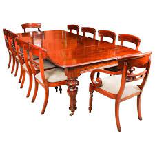 Antique William Iv Mahogany Dining Table And 10 Chairs 19th Century Oval Table Dining Dining Table Mahogany Dining Table