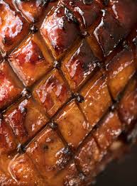 Maple Glazed Ham Recipe Maple Glazed Ham Ham Glaze Ham Glaze Recipe