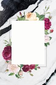 Download Free Vector Of Rectangular Frame Decorated With Roses Vector Marcos Cicekli Desenler Balonlar Cerceve