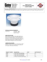 Click to add item cast iron single hub soil pipe to the compare list. Oatey 436502 436512 Specification Manualzz
