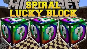 How to install lucky block mod with forge modloader: Spiral Lucky Block Mod 1 12 2 1 11 2 For Minecraft Mc Mod Net