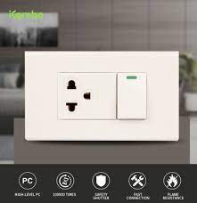 In wall switch wiring, the neutral wires are spliced together in the switch box to provide a continuous return path from the switched fixture to power. China Wall 3 Pin Multi Mf Power Outlet Supply And 1 Gang Switch For Thailand China Switch Socket Electrical Socket