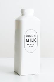 Download Minimal Organic Milk Carton Design Resource Premium Image By Rawpixel Com Teddy Rawpixel In 2020 Organic Milk Packaging Organic Milk Carton Design PSD Mockup Templates